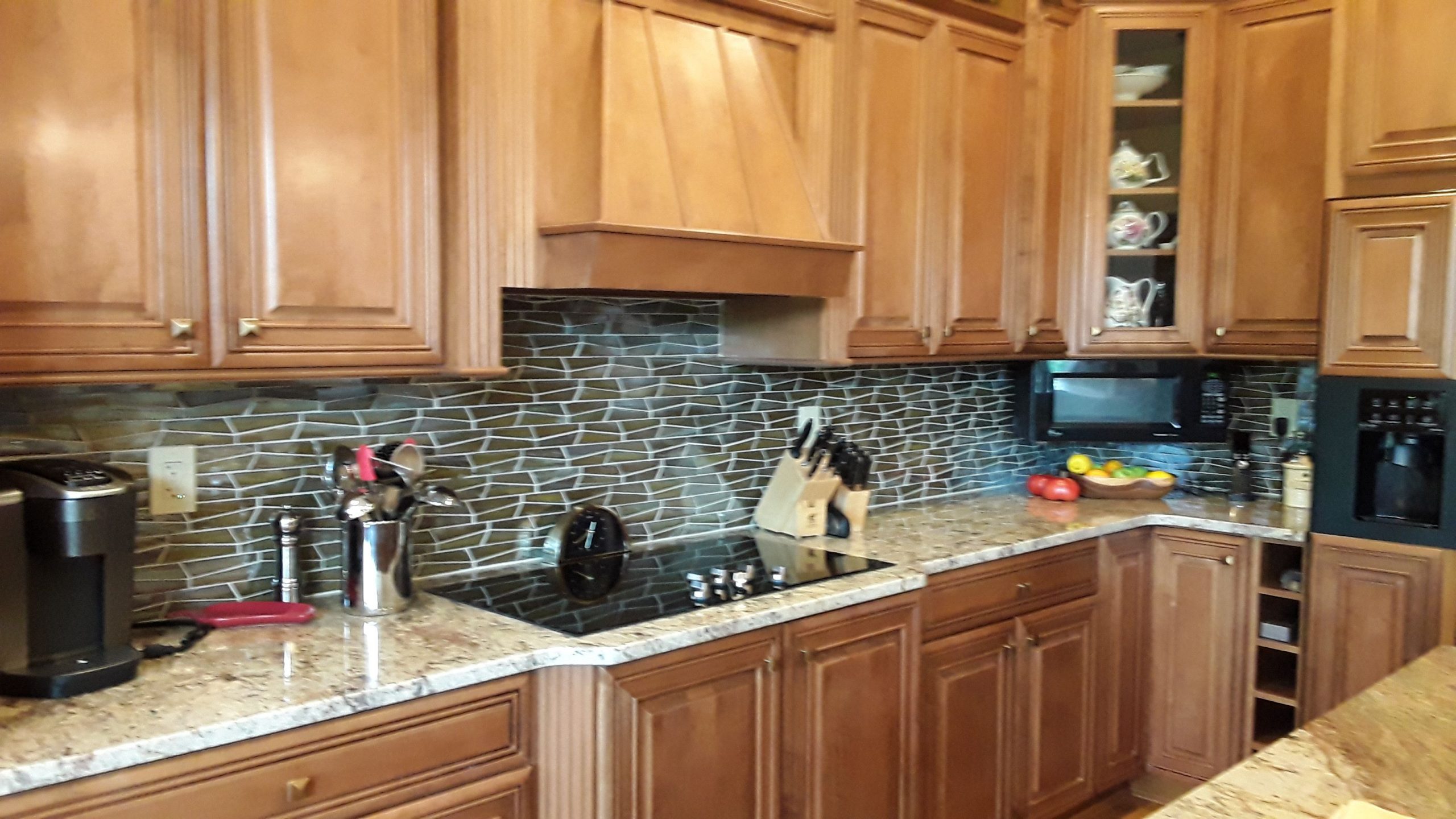 Door countertop backsplash B 1